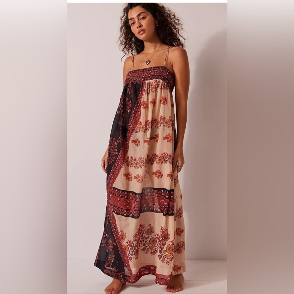 Free People Bali Saltwater Maxi Slip